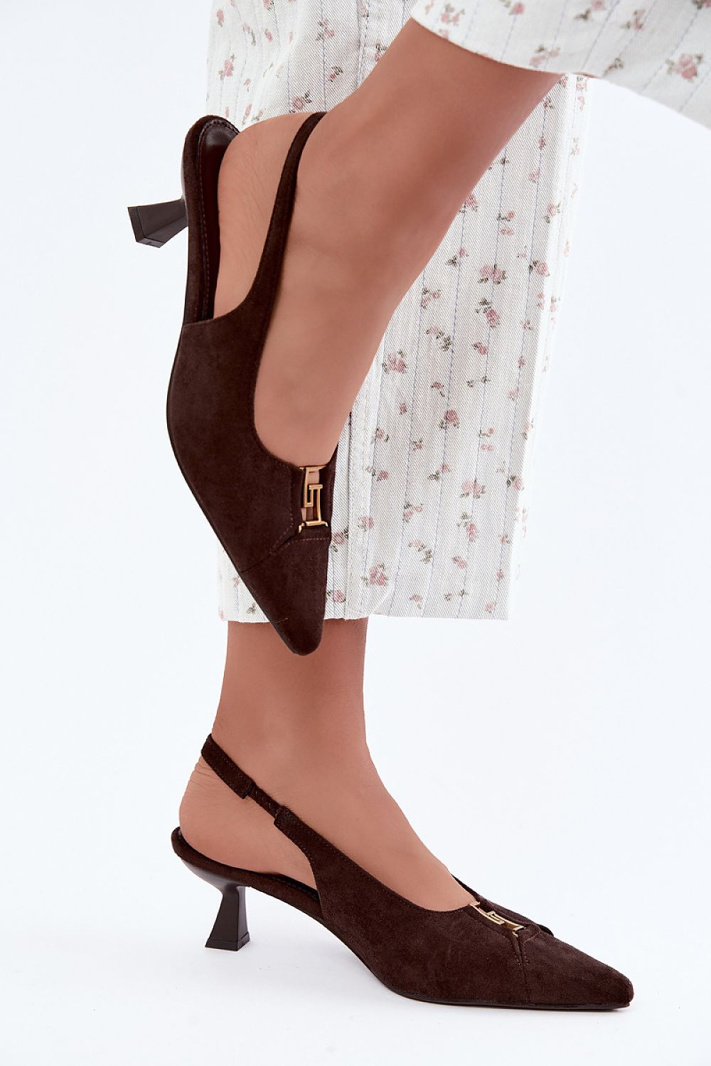 Escarpins talon large model 230720 Step in style