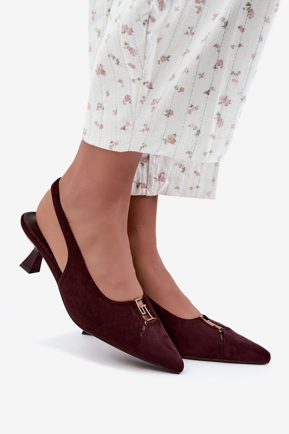Escarpins talon large model 230721 Step in style