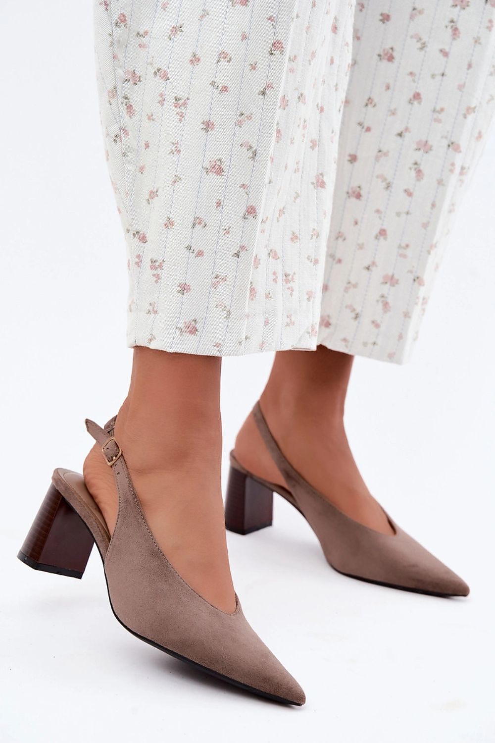 Escarpins talon large model 230729 Step in style