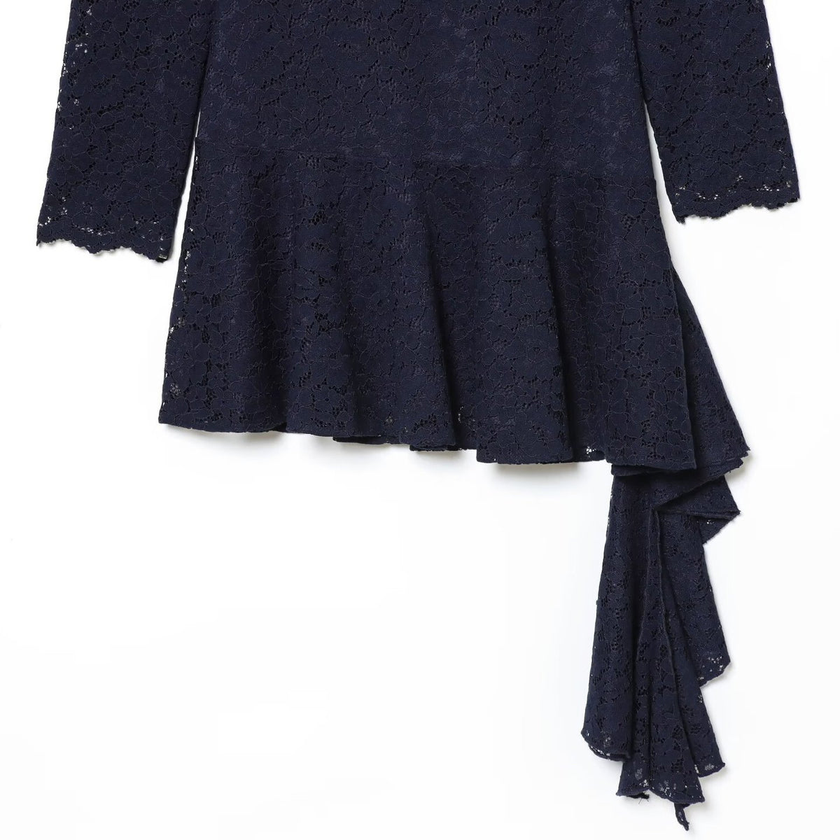 Robe Midi Élégante à Dentelle Femme